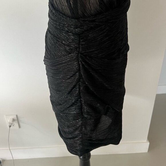 Maje Sequin Black Sheer Ddress - Picture 4 of 13